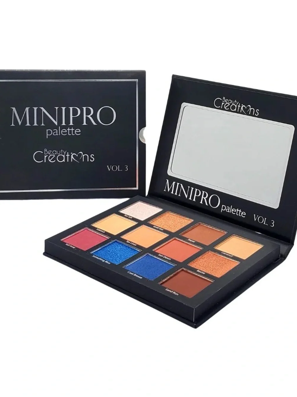 MINIPRO Palette Set - Black Compact Eyeshadow Collection (4)